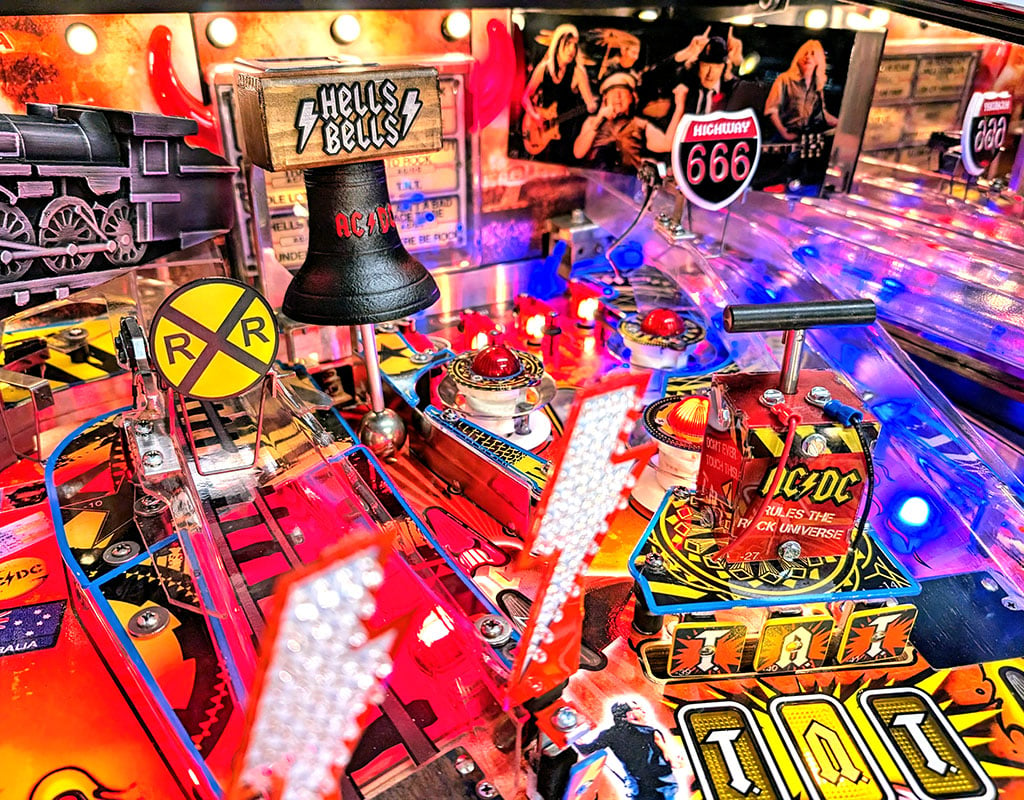 AC/DC Pro Pinball Machine - Bell